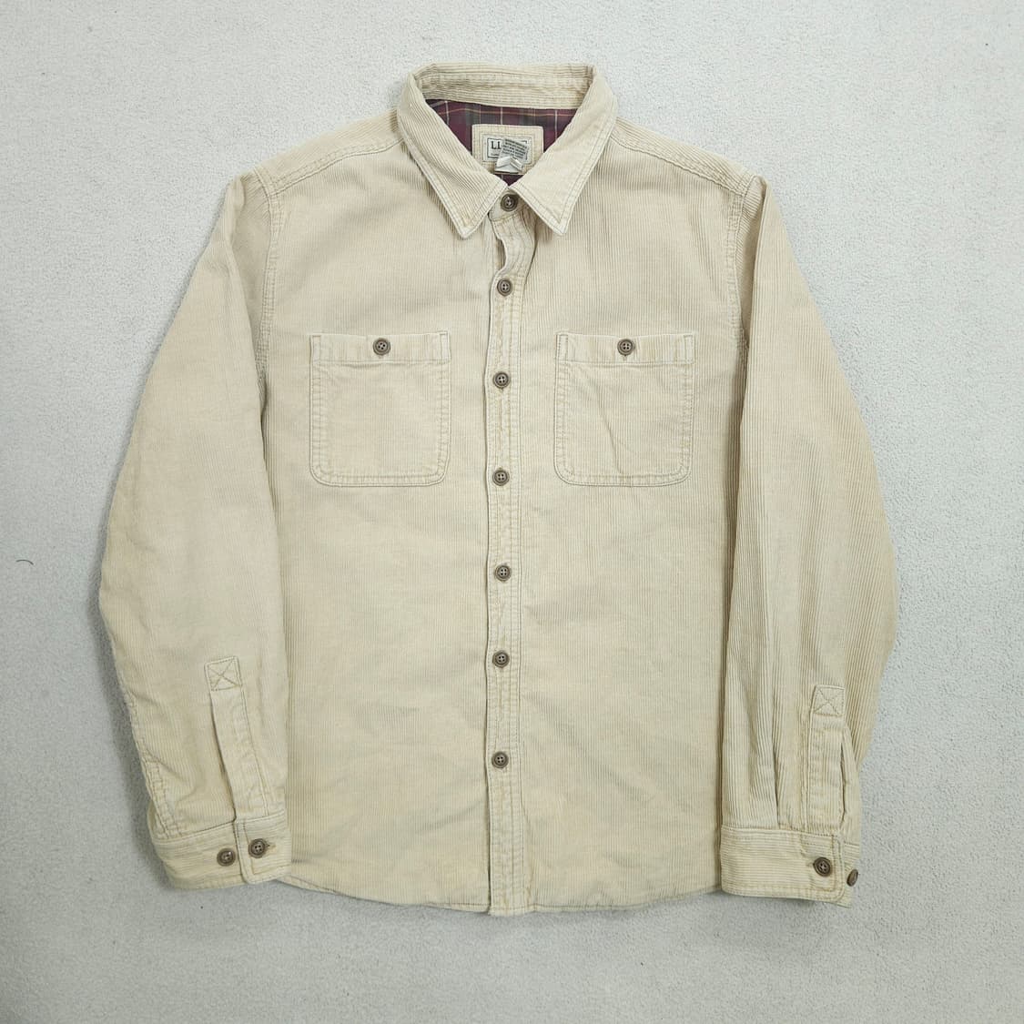 엘엘빈 코듀로이 셔츠 XL 상품이미지2