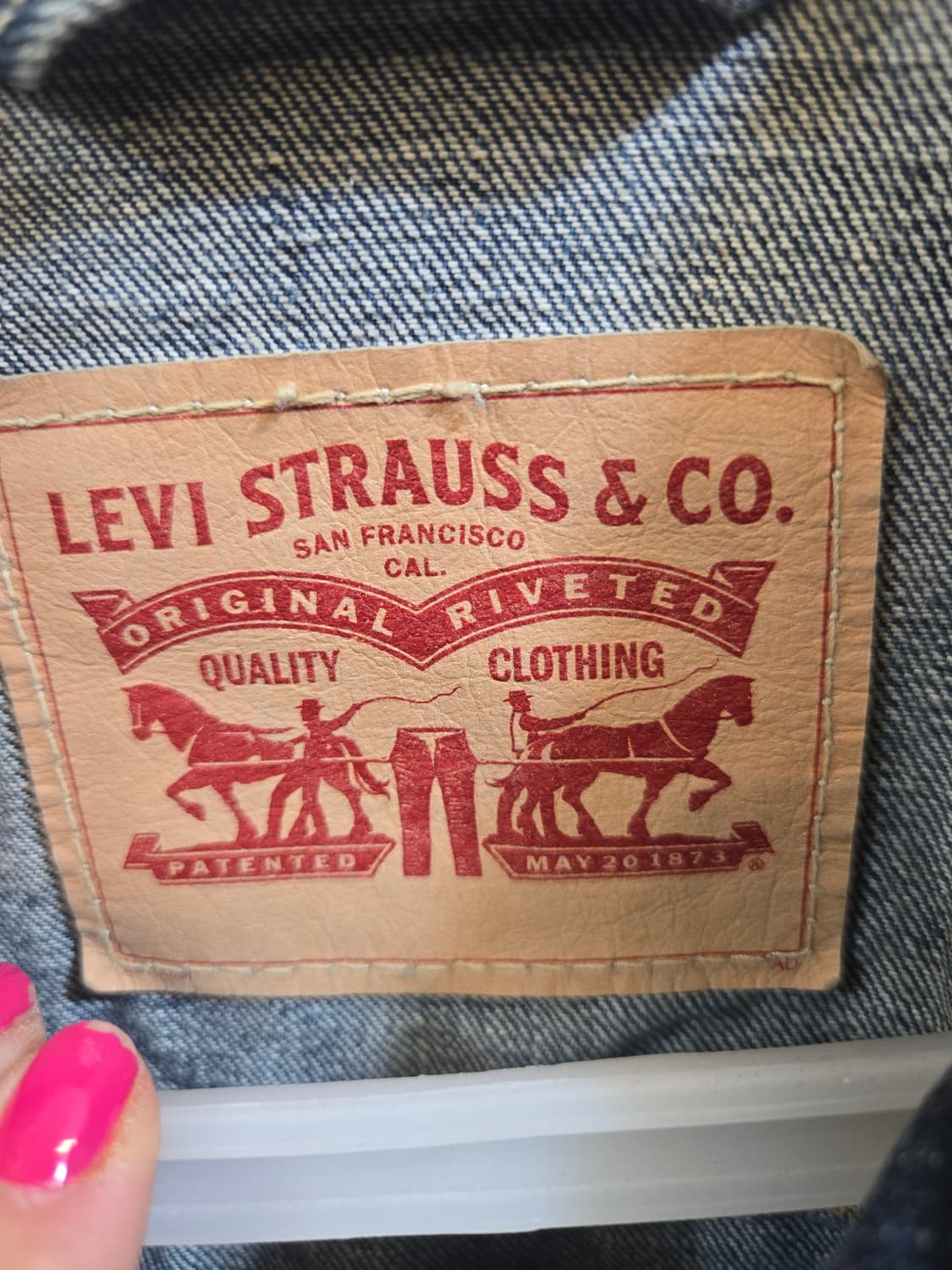 리바이스 데님 트러커 자켓 청자켓 상품이미지3