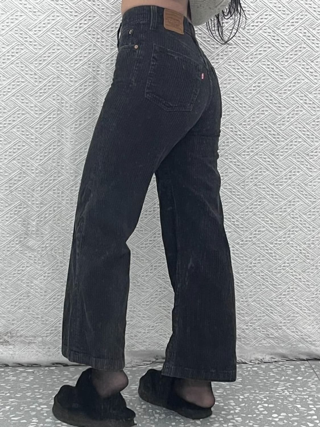 리바이스 올드스쿨 코듀로이 하이웨스트 코튼팬츠 25인치 C07191 상품이미지2