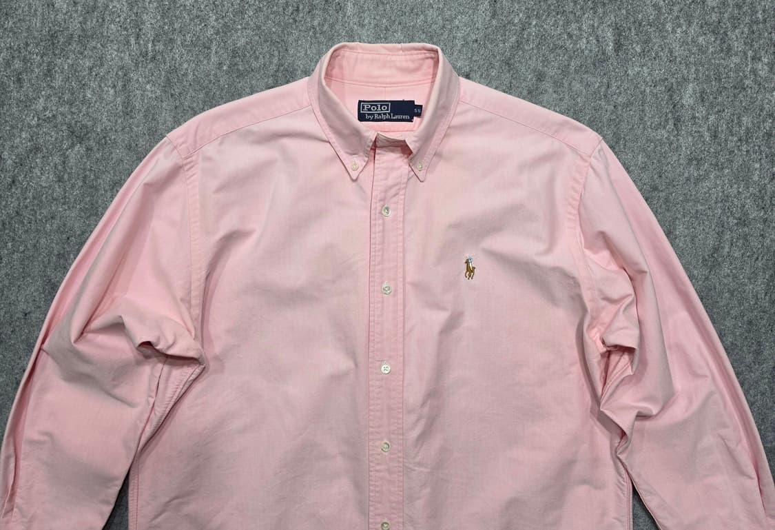 폴로 랄프로렌 빈티지 90s 멀티포니 옥스포드 셔츠 55 상품이미지3