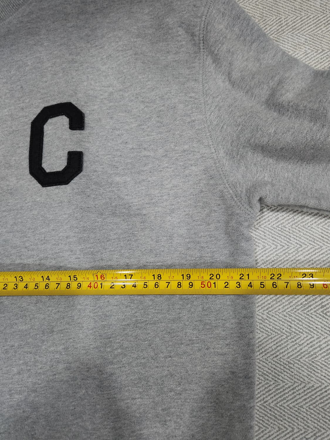 커버낫 맨투맨 그레이 남성 100사이즈 상품이미지8