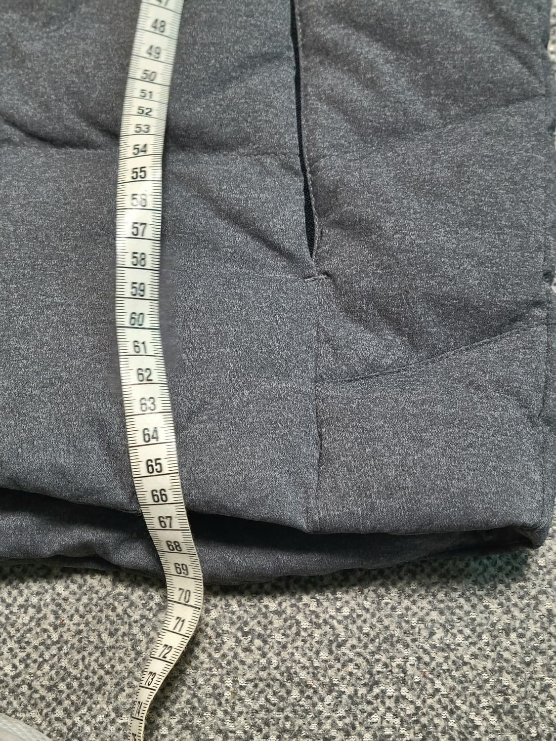 뉴발란스 스포츠 액티브 다운조끼  그레이) 90  S 상품이미지4