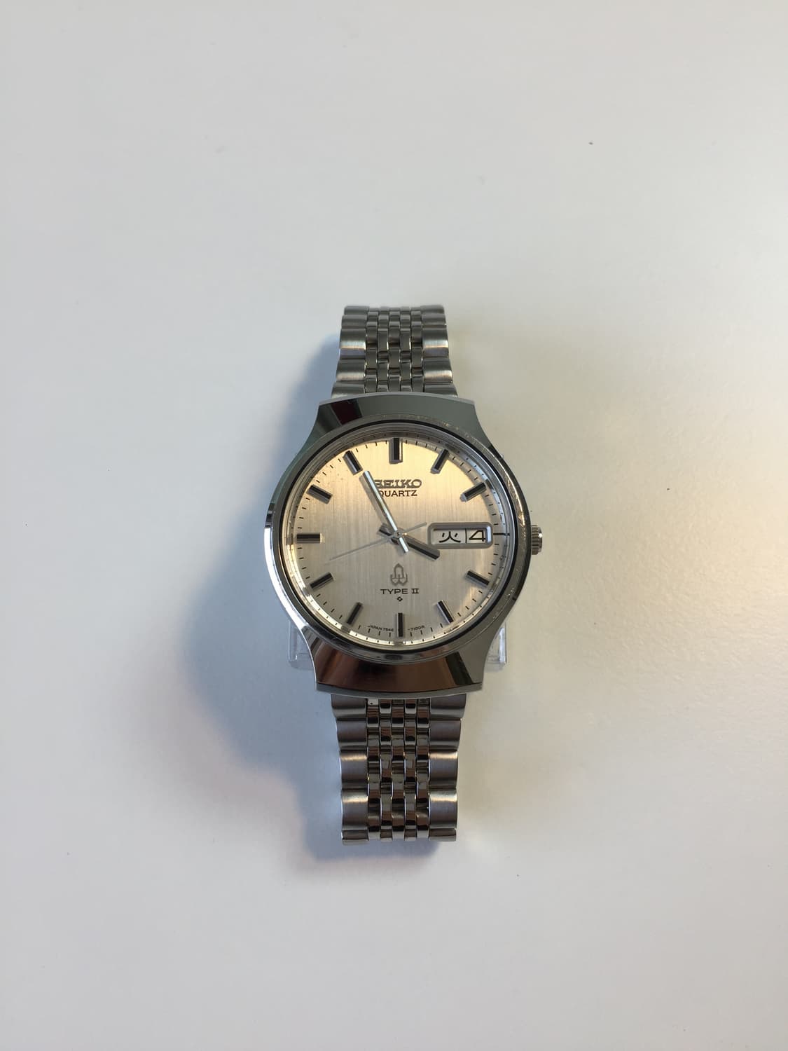 70s seiko type 2 silver gradation dial 상품이미지2
