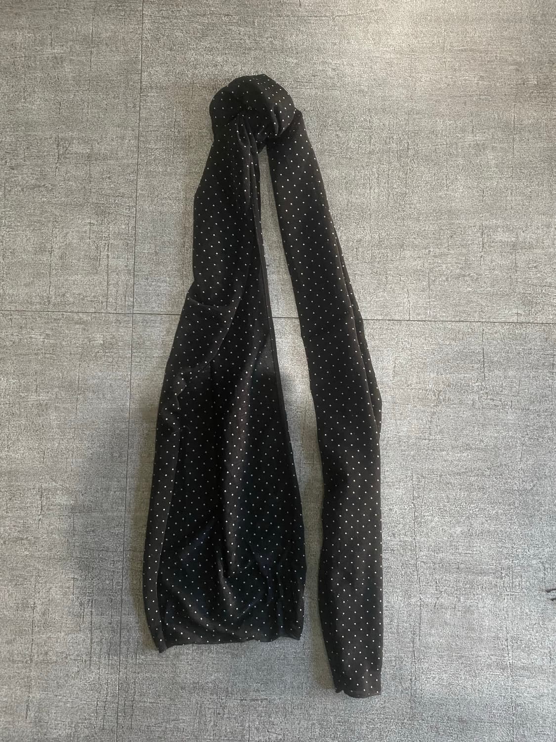 일본빈티지 하구미모리걸 올드스쿨너드남 썸머스카프 블랙 상품이미지1