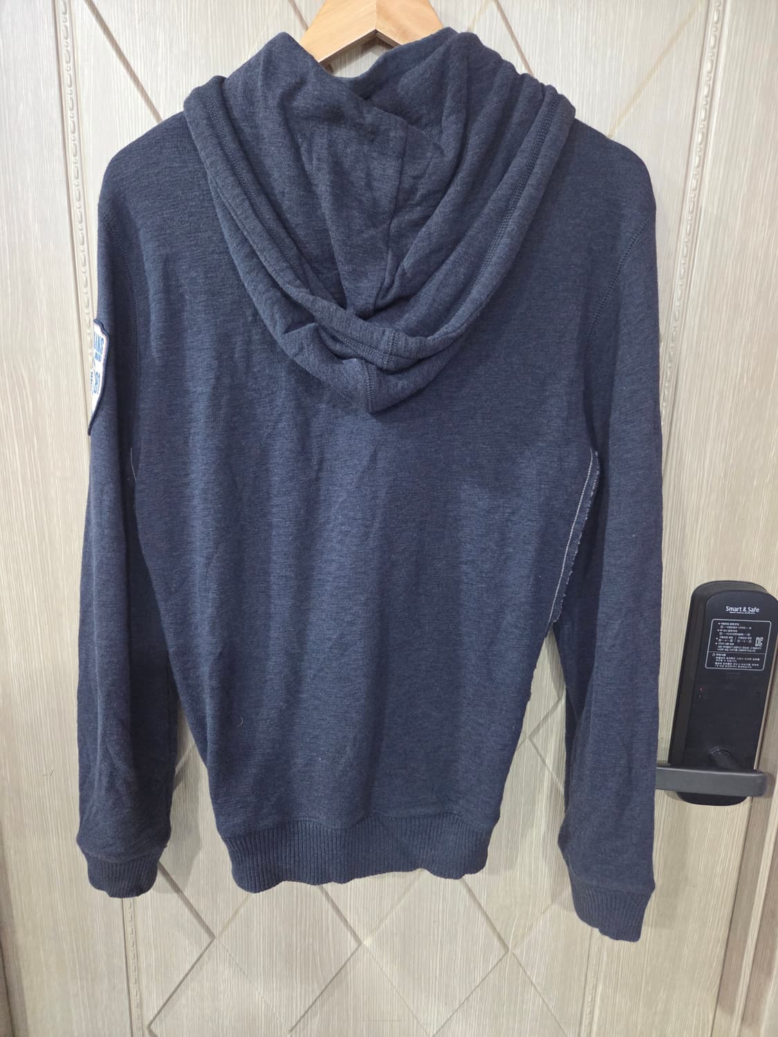 여성네이비 후드집업 상품이미지2