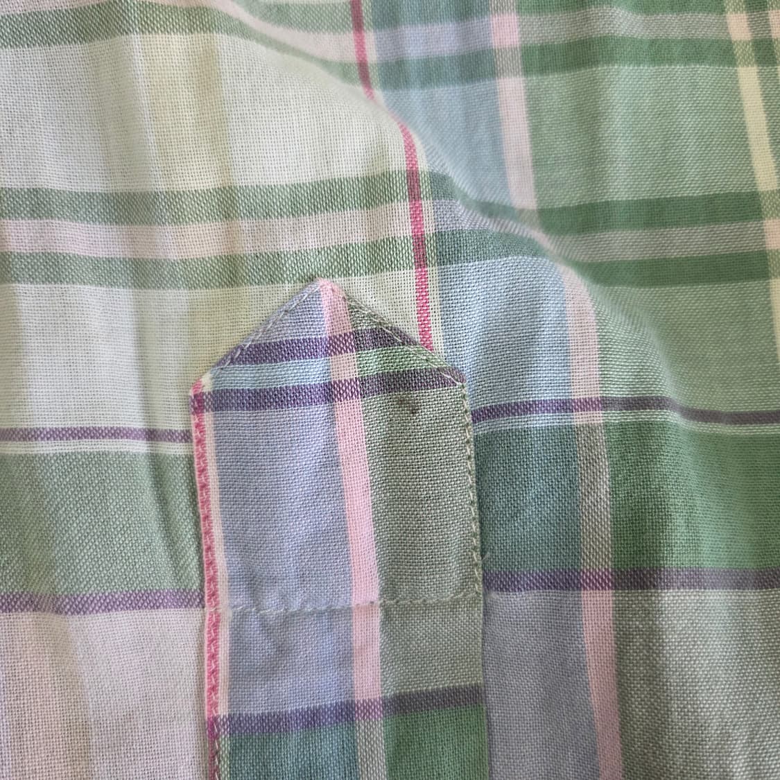 폴로랄프로렌 버튼다운 체크셔츠 M 상품이미지6