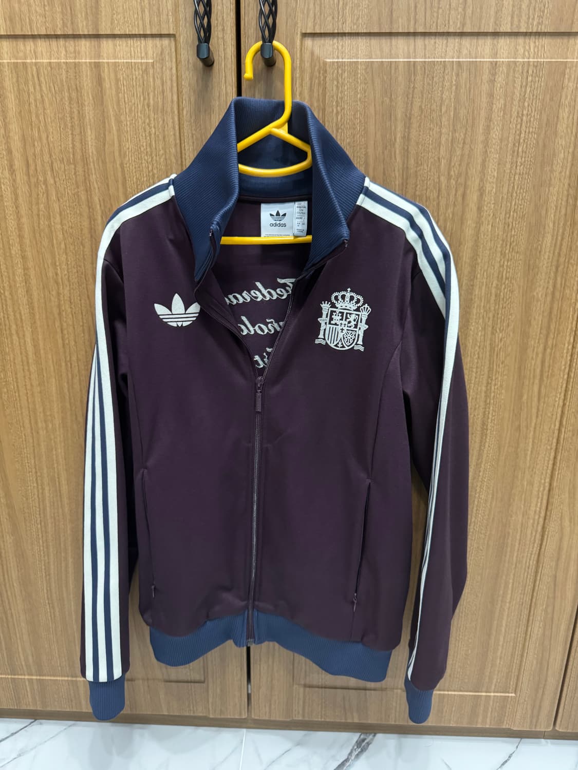 아디다스 스페인 베켄바우어 쉐도우 마룬 M사이즈 거의 새상품 상품이미지1