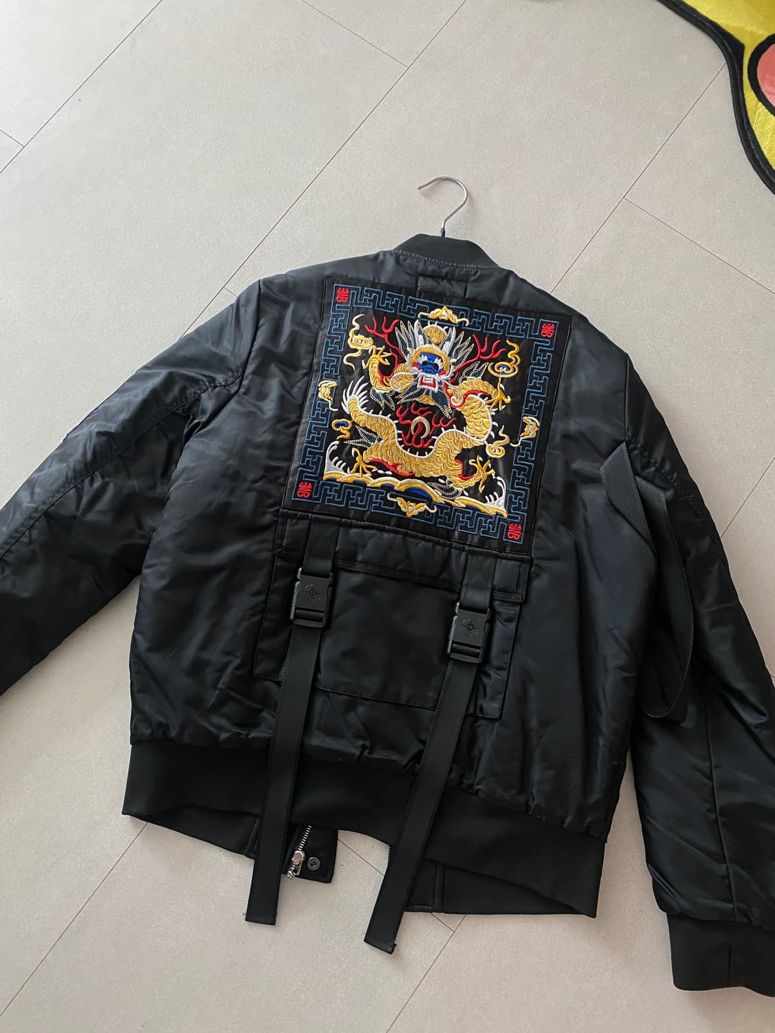 림콕윙 패션 클럽 버클 봄버 자켓 상품이미지8