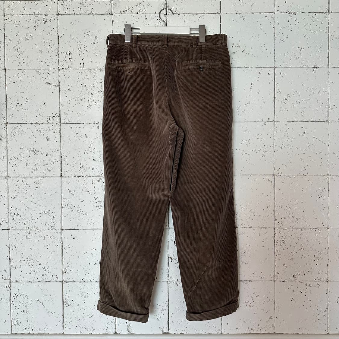 35 브룩스브라더스 코듀로이 팬츠 연브라운 상품이미지3