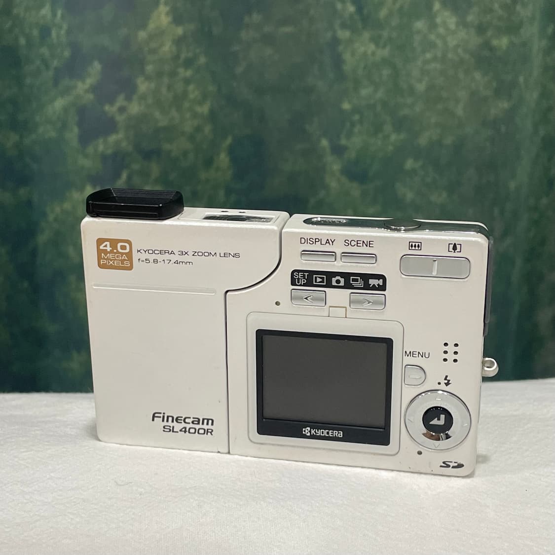 (셀카/희귀) 교세라 finecam sl400r 디지털카메라 상품이미지2