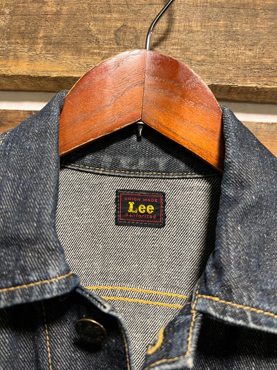 [M]Lee Riders 리 우먼스 유니온 메이드 생지 데님 트러커 자켓 상품이미지2