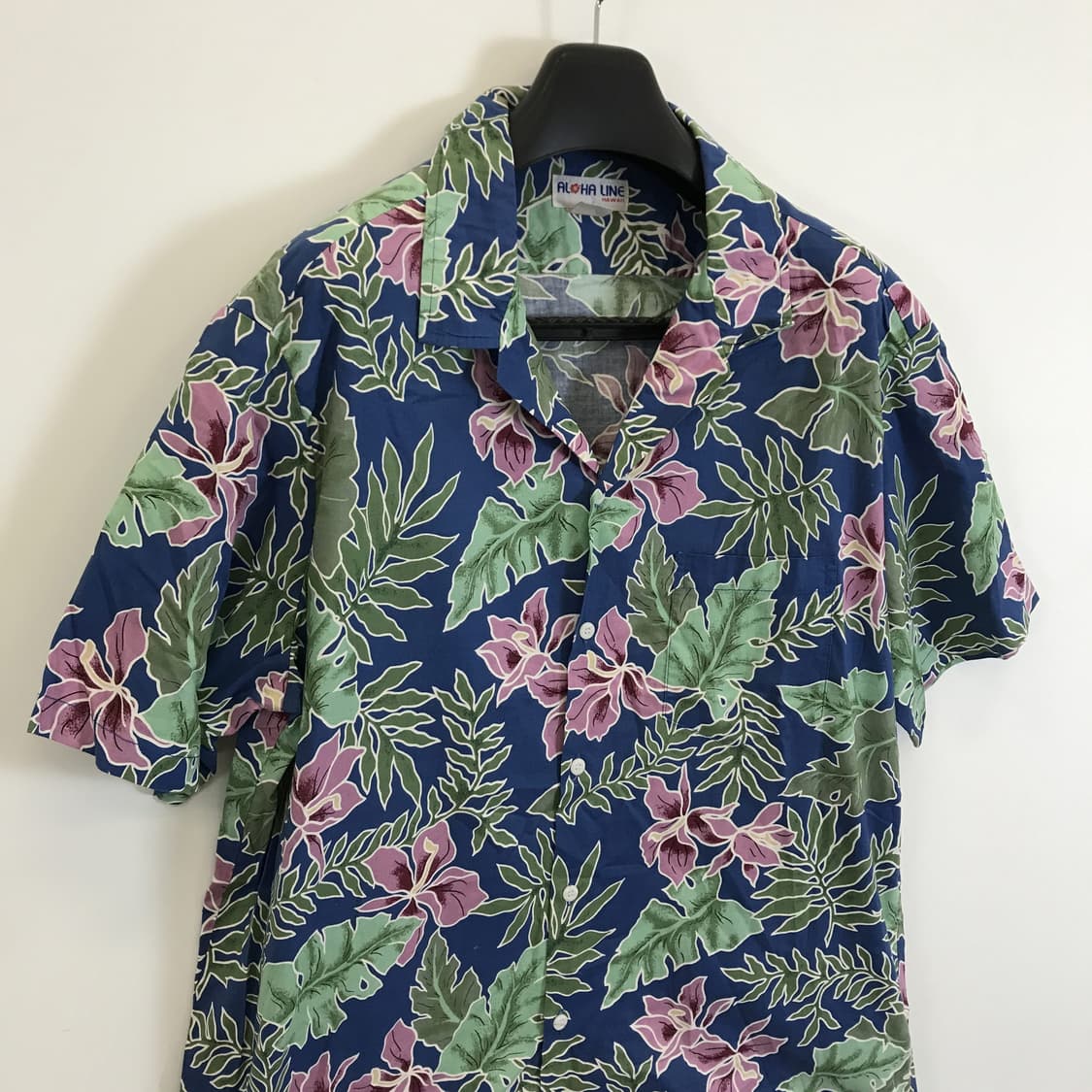 80s ALOHA LINE 하와이안 셔츠 [110] 상품이미지2