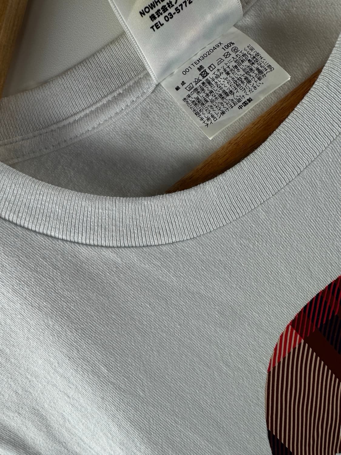 베이프 체크 빅사루 반팔티셔츠2307 상품이미지5