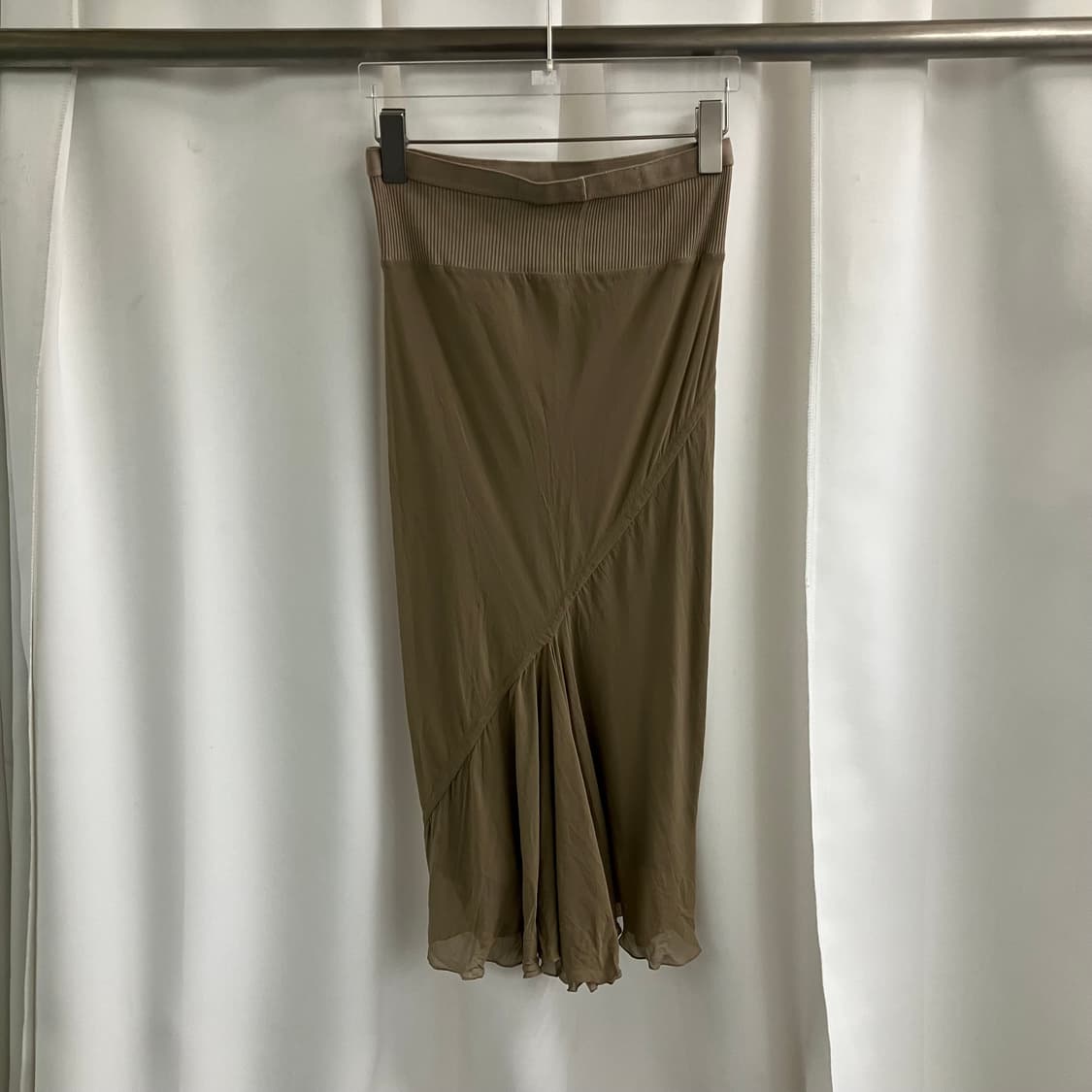 릭오웬스 13ss island 실크 롱 스커트 38 상품이미지2