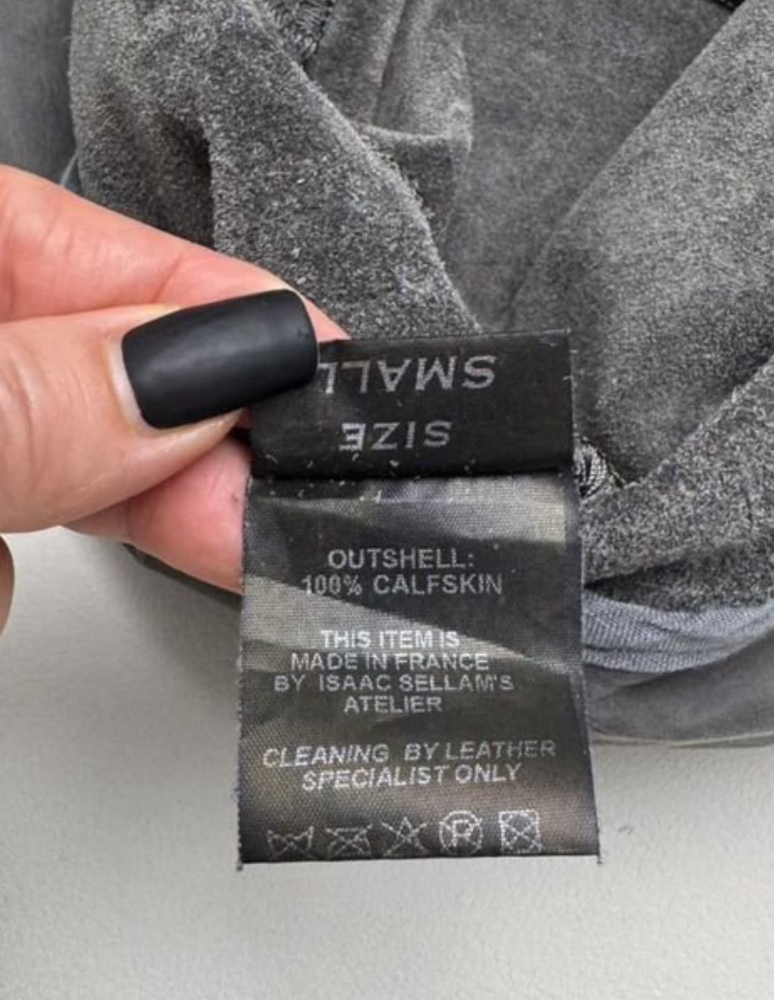 ISAAC SELLAM 아이작 셀럼 싱글재킷(레더-칼프 스킨)해외발송 상품이미지8
