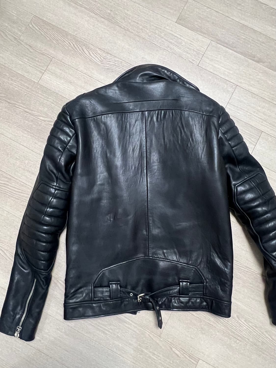 솔옴st 양가죽 라이더자켓 상품이미지2