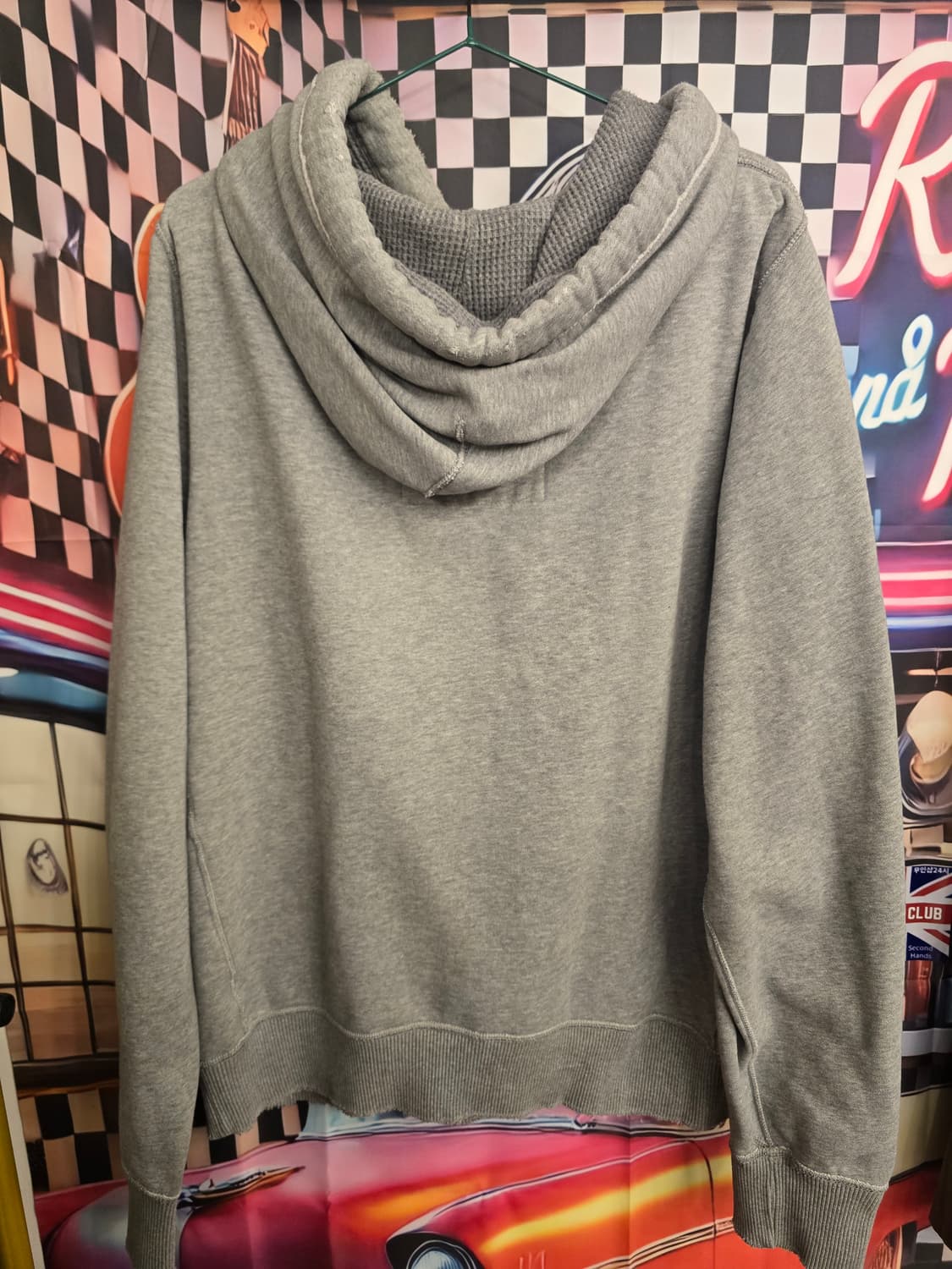 아베크롬비 앤 피치(Abercrombie & Fitch)회색 후드티 상품이미지5