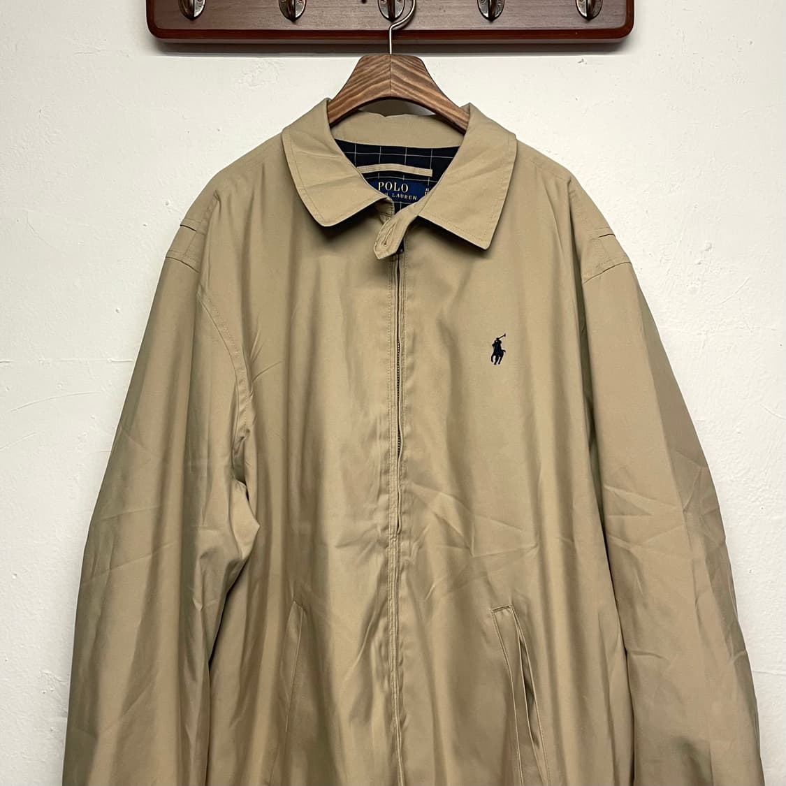 폴로 랄프로렌 베이지 빅 자켓   상품이미지3