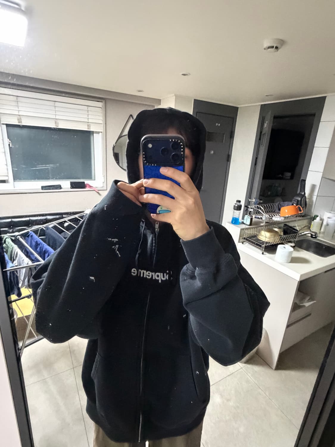 슈프림마르지엘라 후드집업 XL 상품이미지1