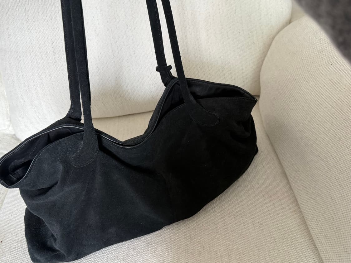 로우클래식 HARICOT BAG_BLACK SUEDE 상품이미지7