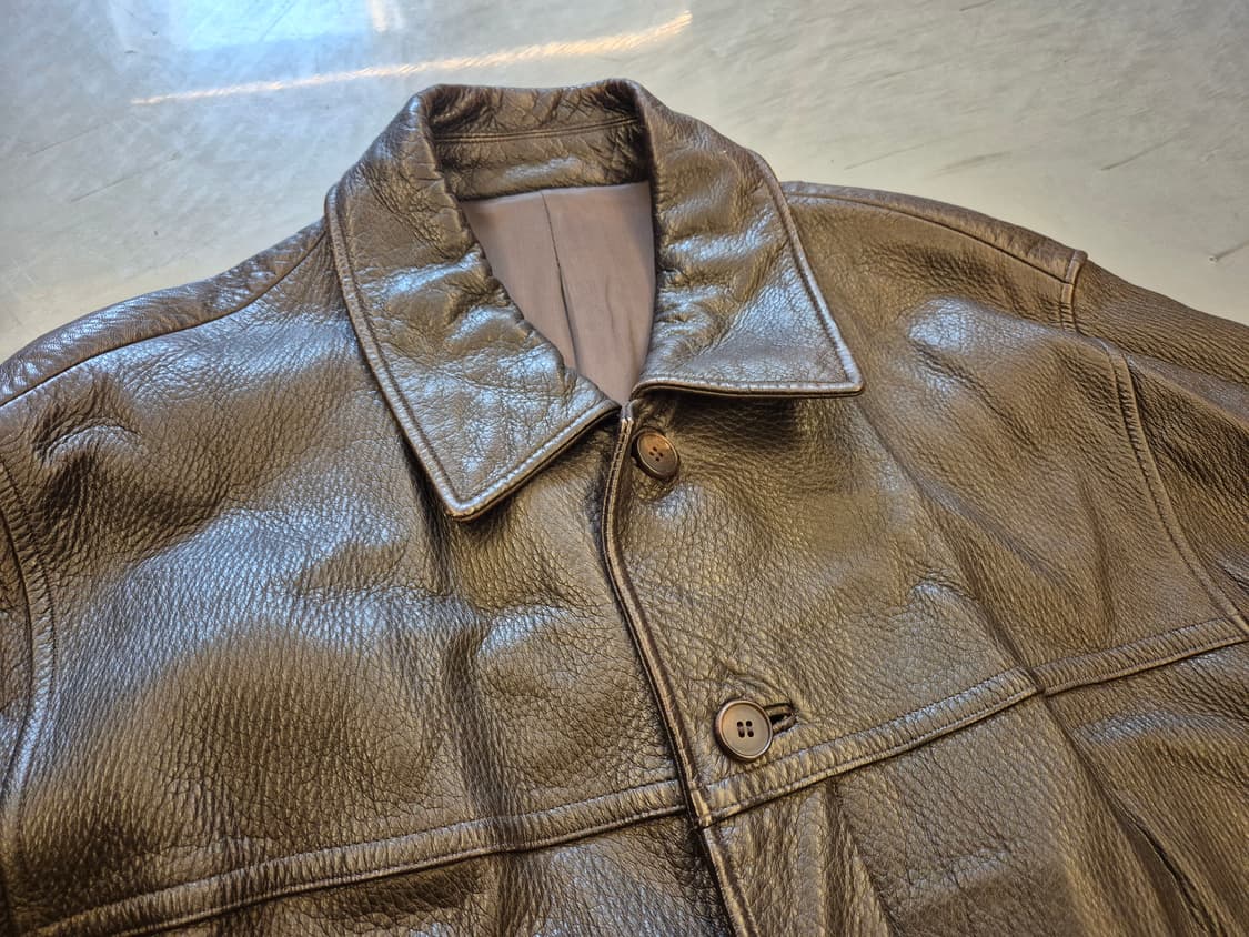 AUSSI deer skin leather jacket 상품이미지5