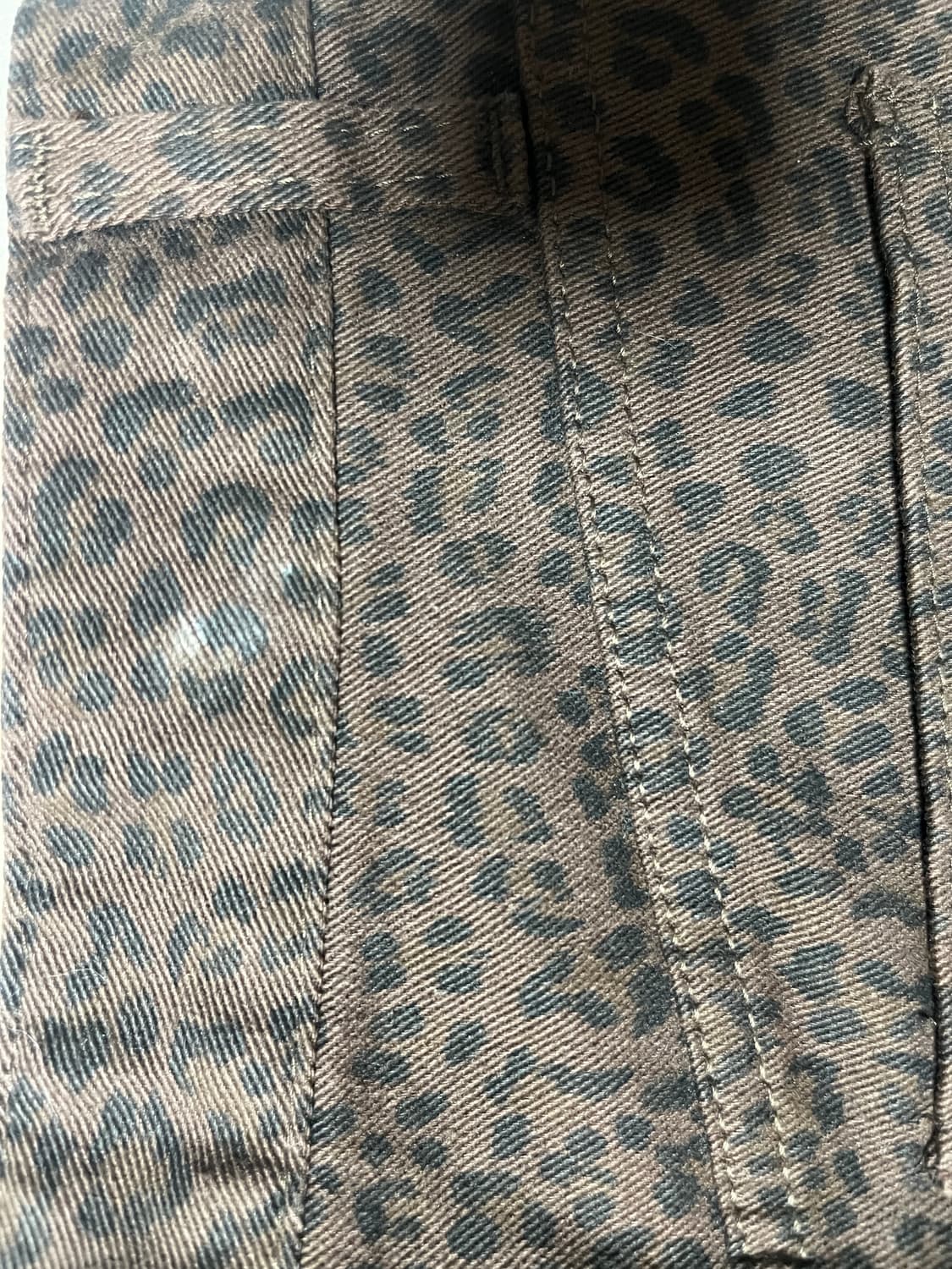 레오파드 미디 스커트 상품이미지3