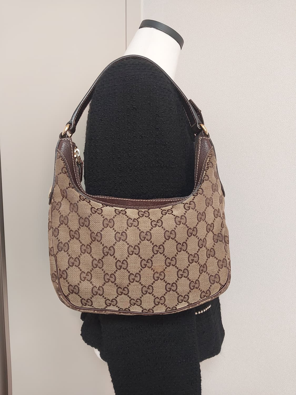 구찌 자가드 스몰 호보백 (정품) 상품이미지5