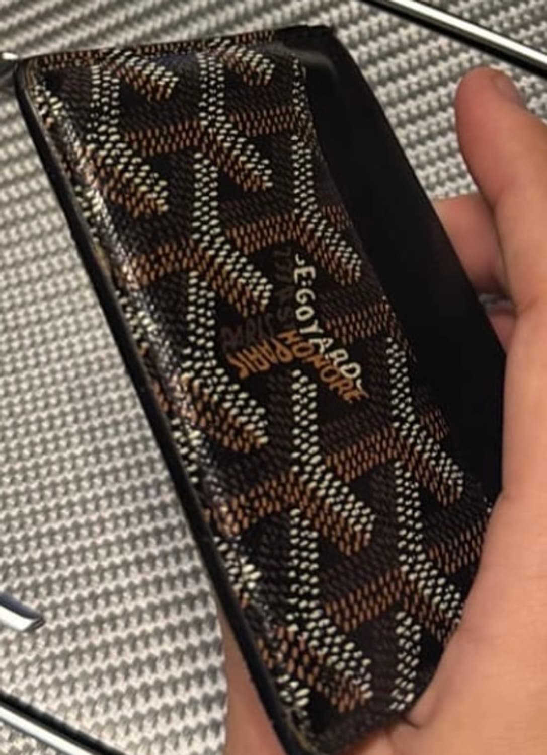 고야드 생쉴피스 카드지갑 블랙 상품이미지3