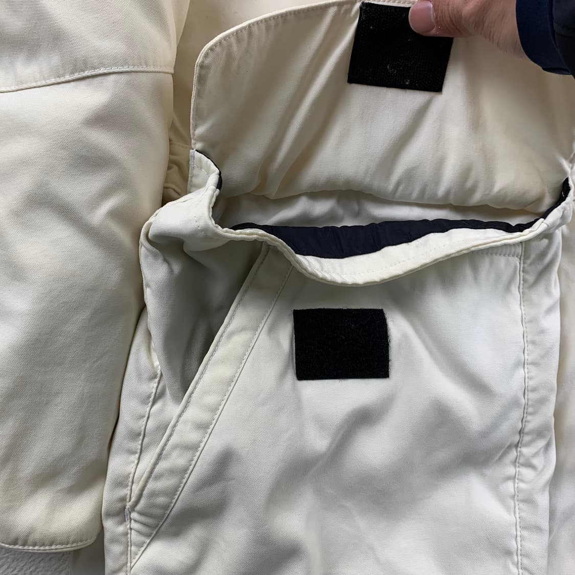 90‘s 폴로 스포츠 헤비 덕다운 파카 화이트  상품이미지6
