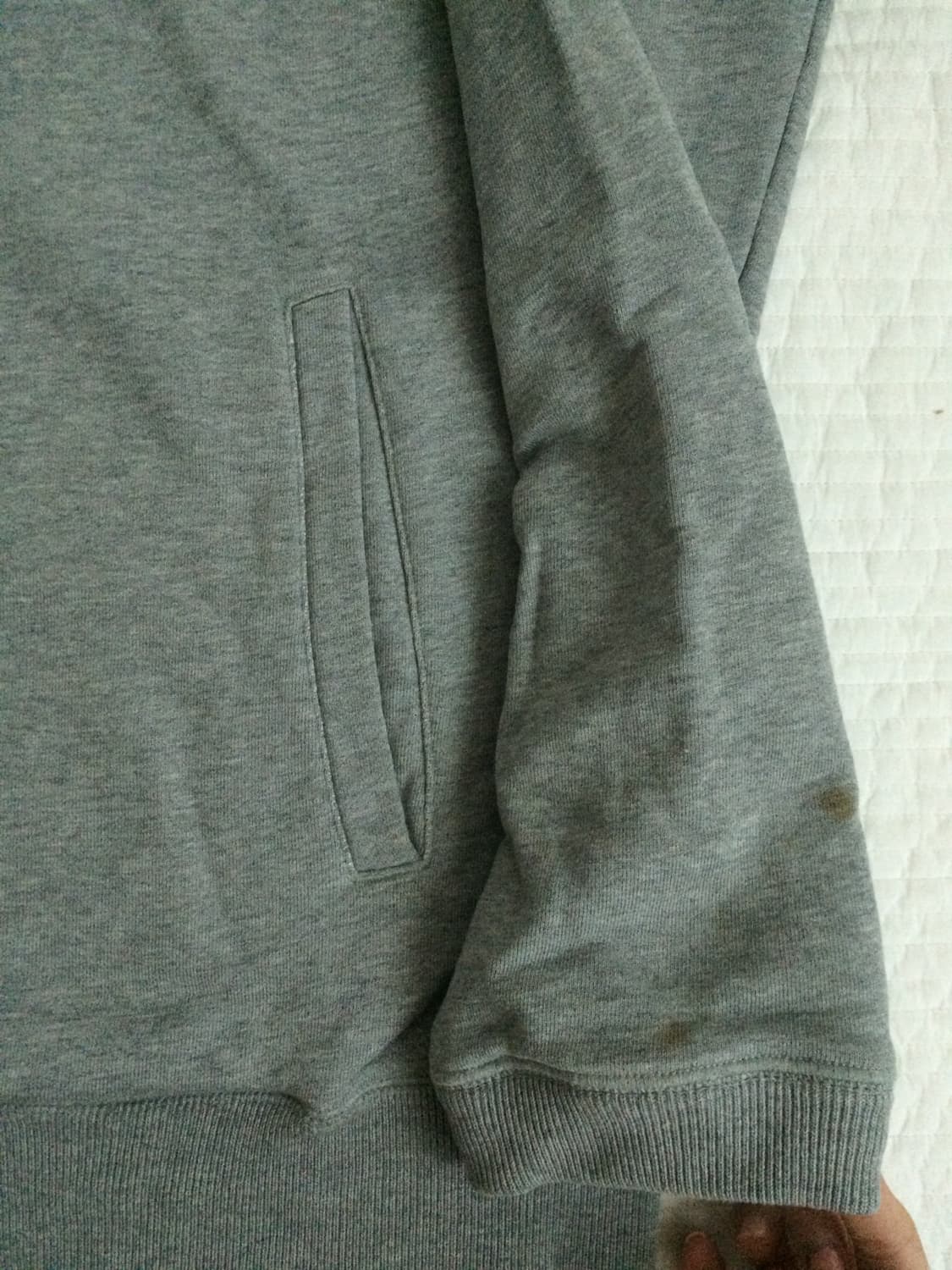 Nike 2way zip up 나이키 투웨이 집업(그레이) 상품이미지5