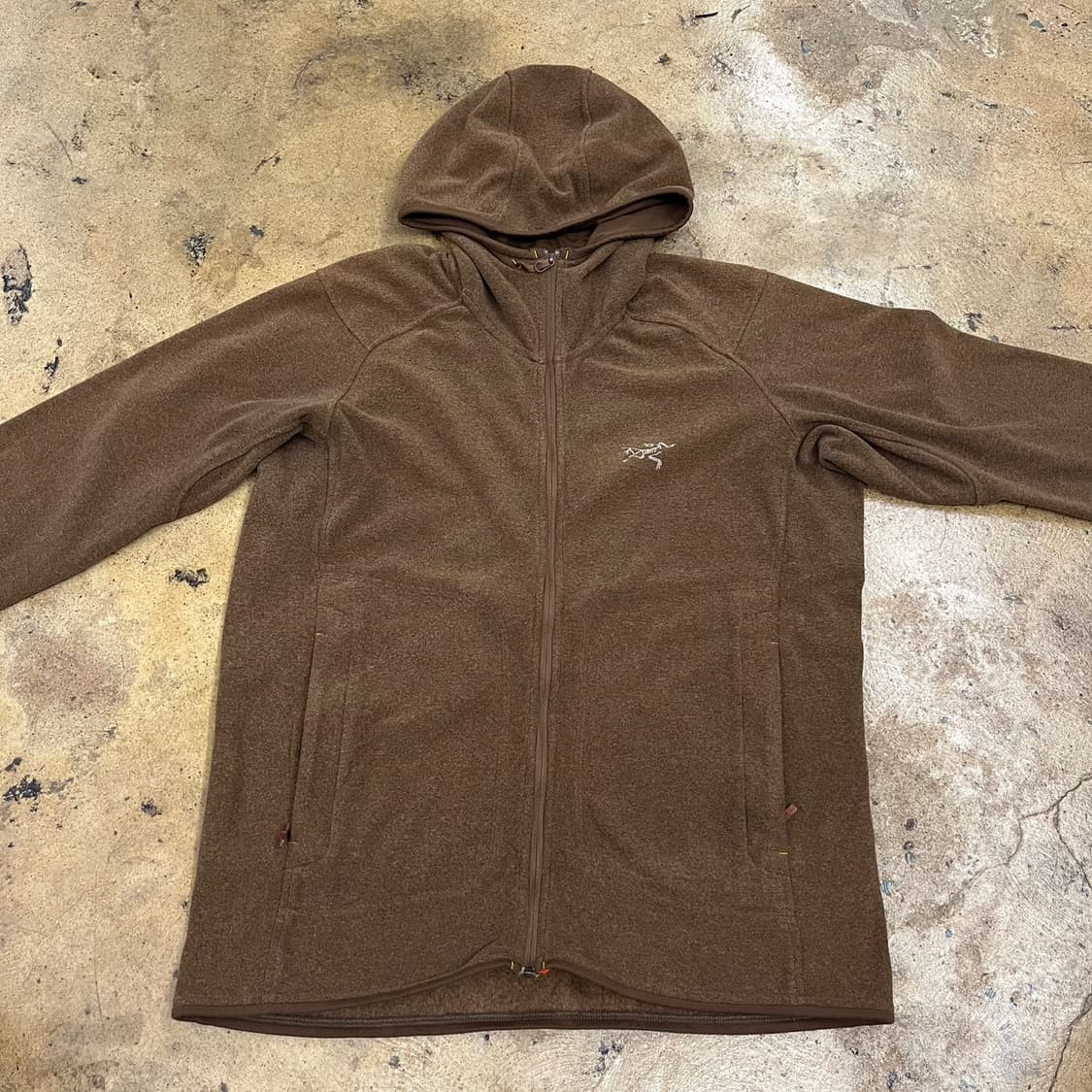 아크테릭스 브라운 초코 후리스 후드집업  상품이미지4