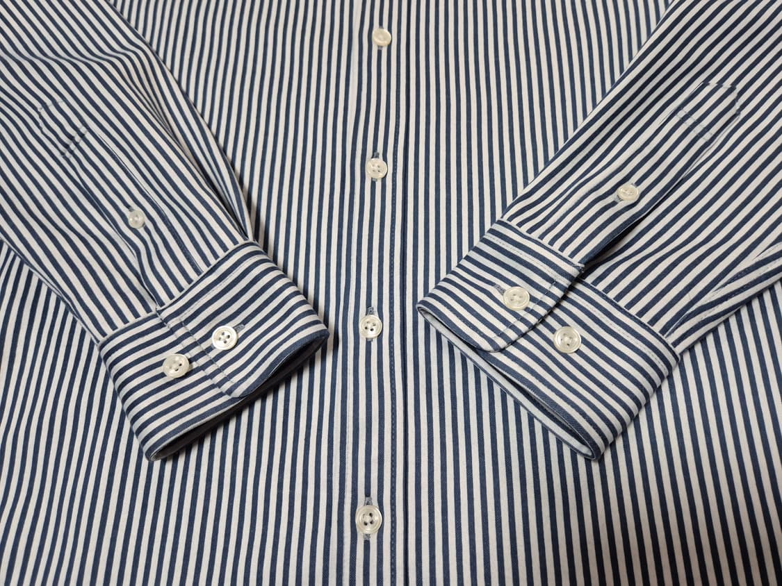 라코스테 남성 스트라이프 셔츠 레귤러핏 95 상품이미지8