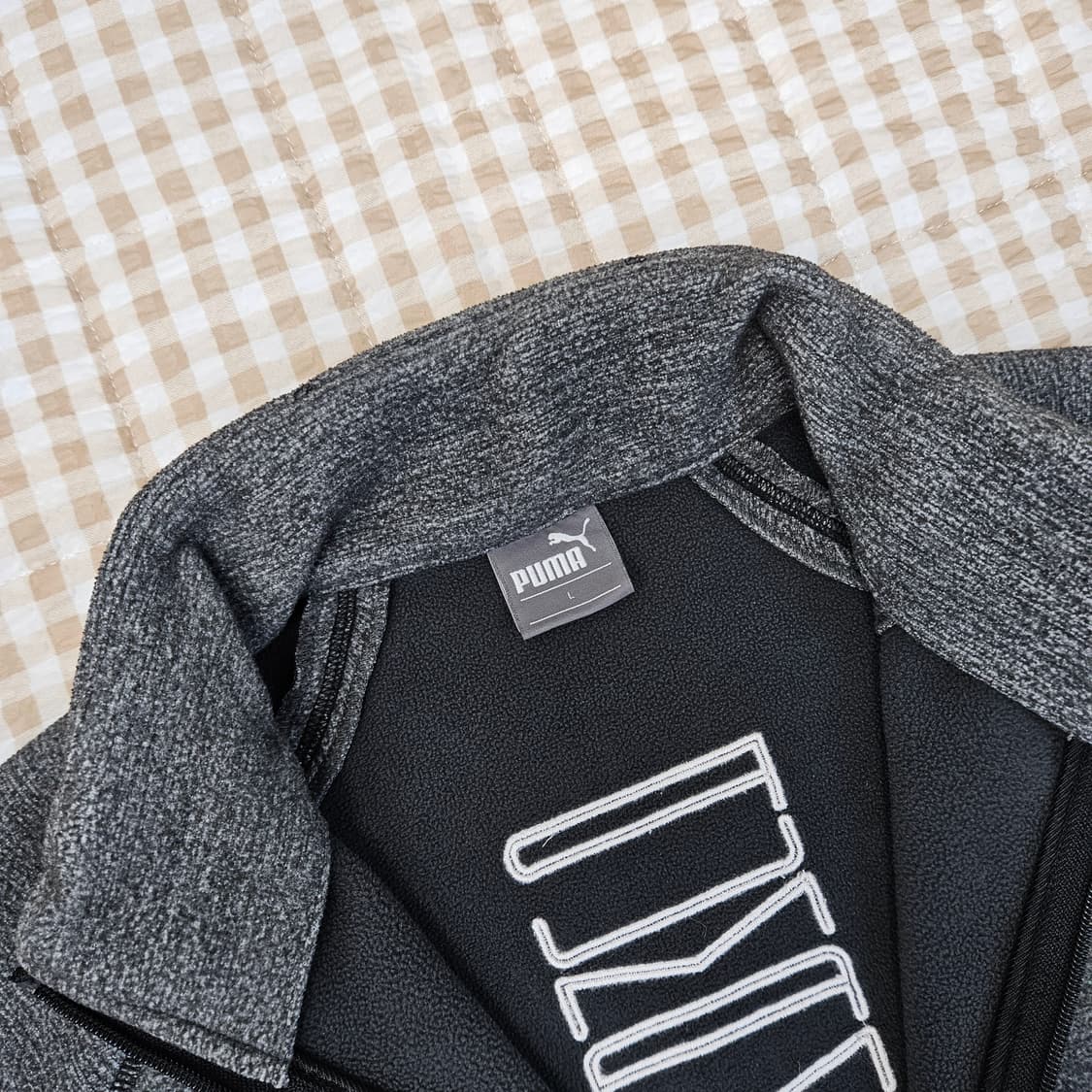 푸마 기모 간절기 집업자켓 남자100 상품이미지2