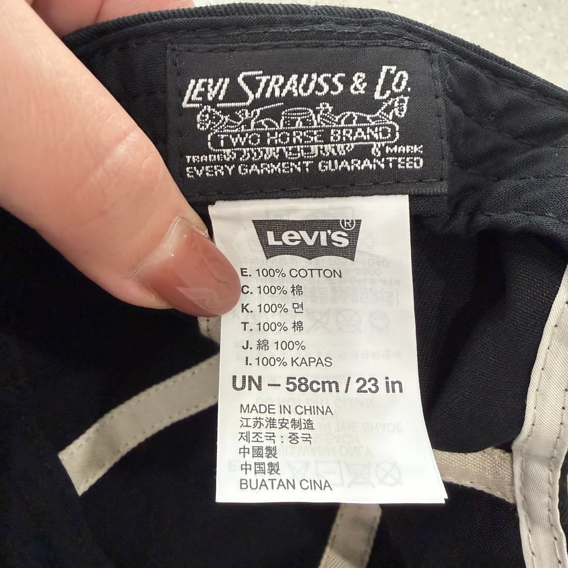 617. 리바이스 볼캡 상품이미지3