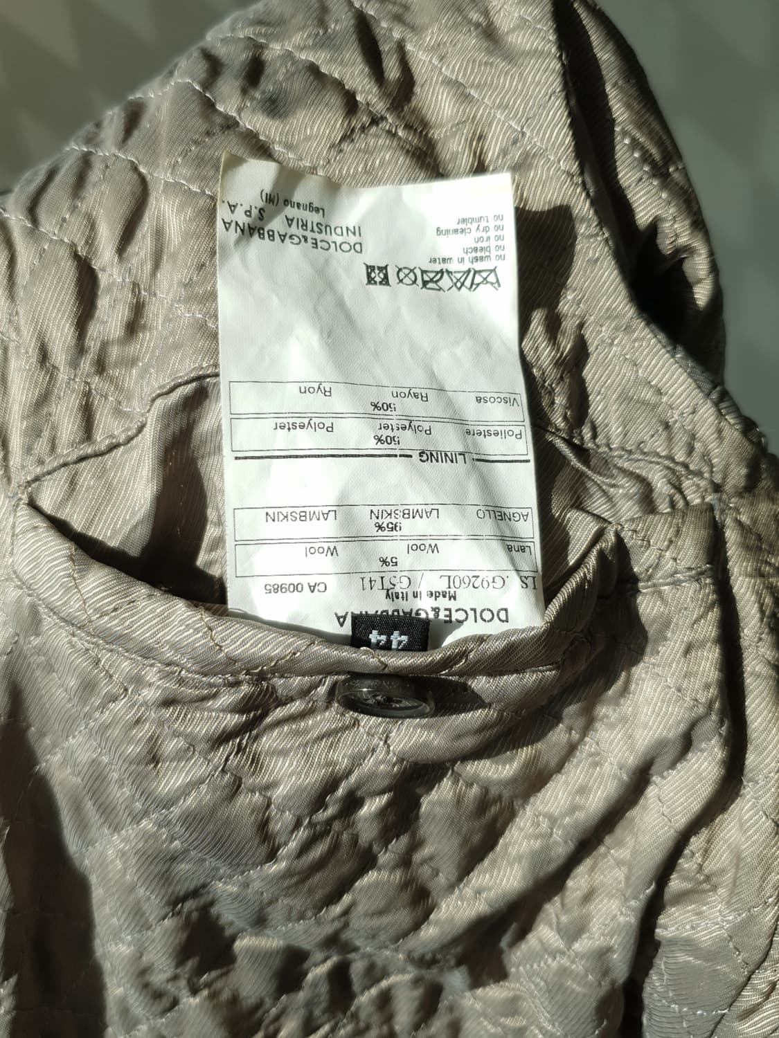 03A/W DOLCE&GABBANA
Multi-Poket leather  상품이미지10