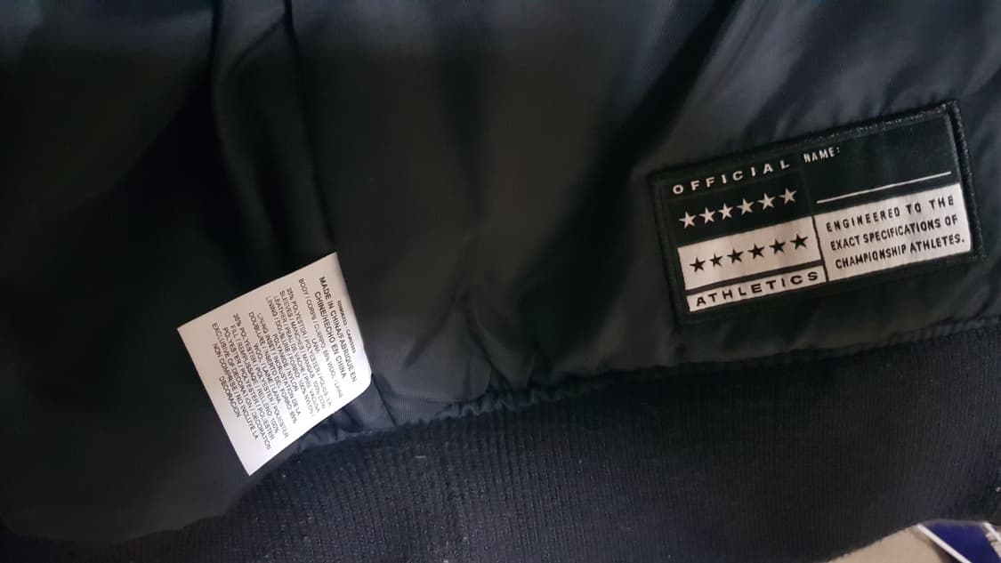 Nike Destroyer 레더 바시티자켓 802644-010 상품이미지8