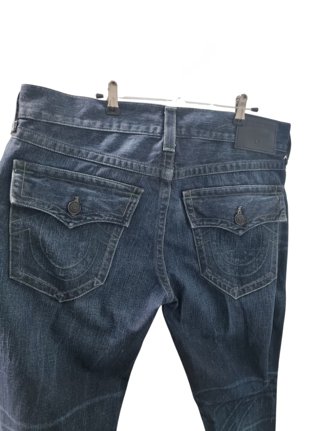 트루릴리젼 GENO 릴렉스 슬림 데님 청바지 34 상품이미지6