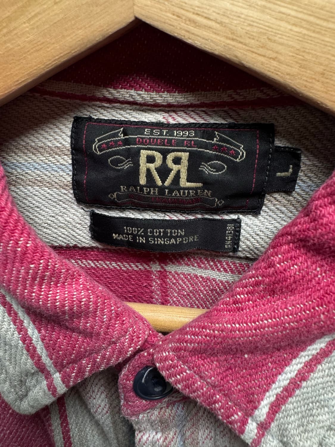 Double RL Western Shirt 상품이미지2