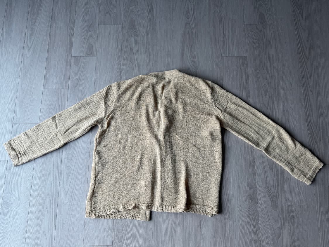 아워레가시 포우 코드 니트 가디건 베이지 사이즈 52 상품이미지2