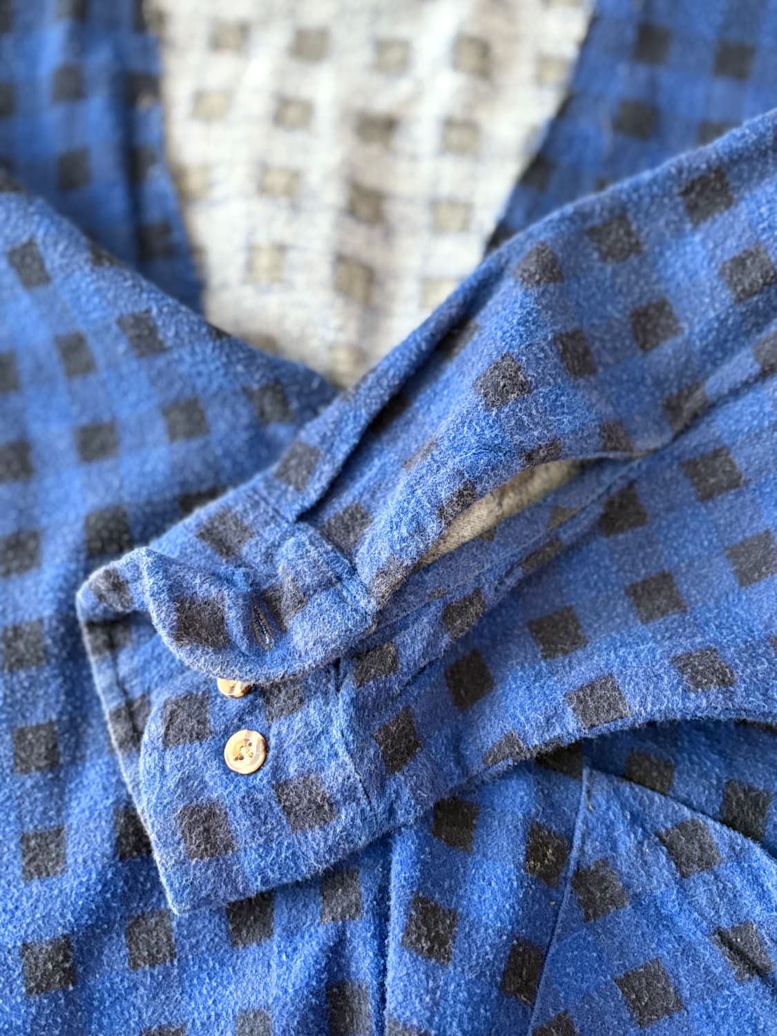 올드파크 old park 리메이크 체크셔츠 상품이미지3