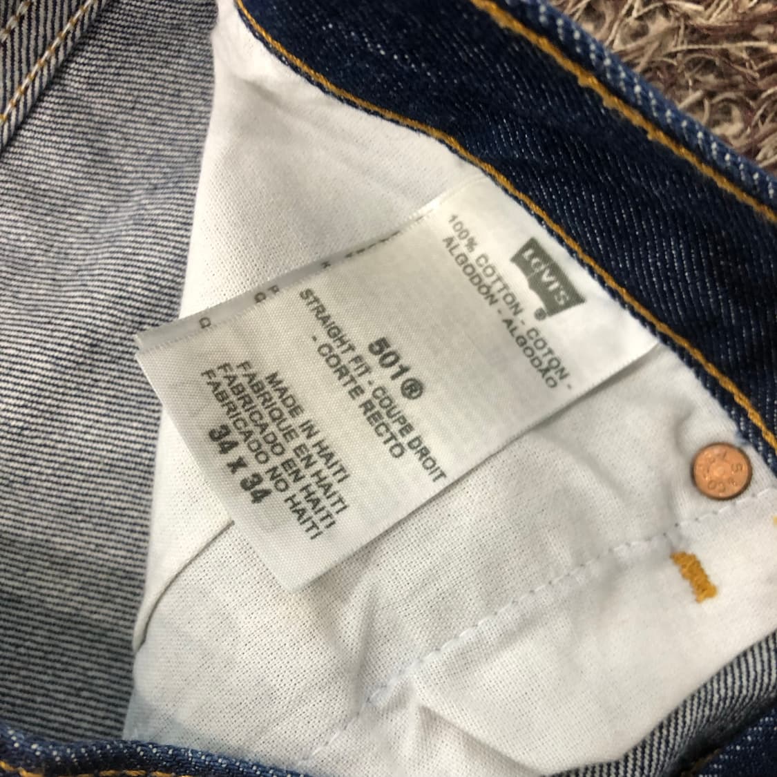 리바이스 501 데님 팬츠 상품이미지6