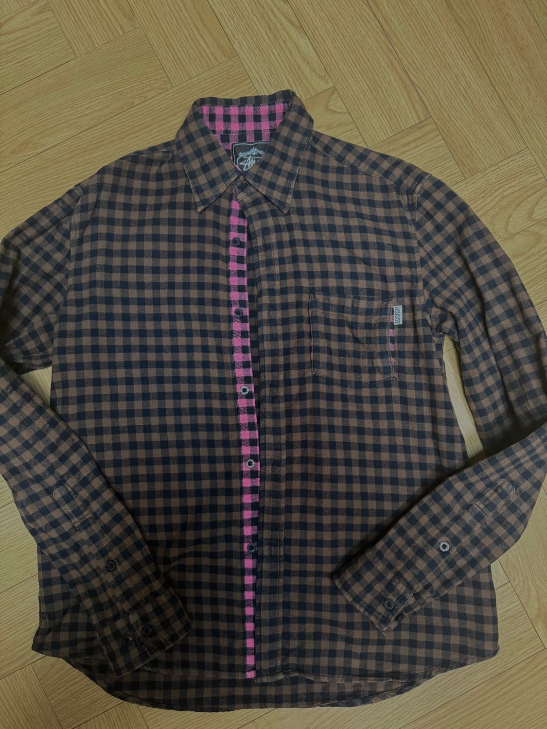 00s 스투시 체크셔츠  상품이미지1