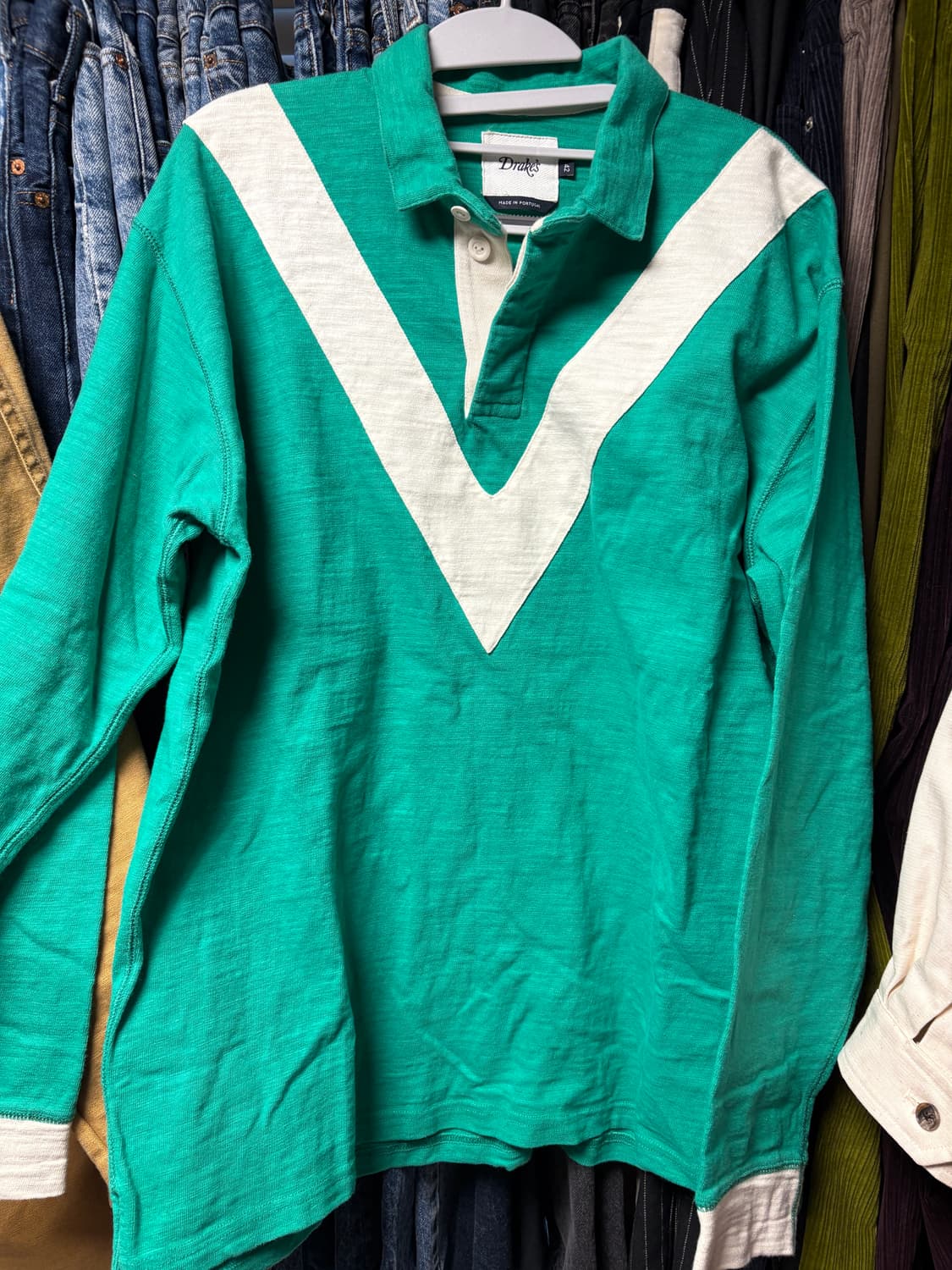 드레익스 럭비티 42사이즈 판매합니다!! 상품이미지1