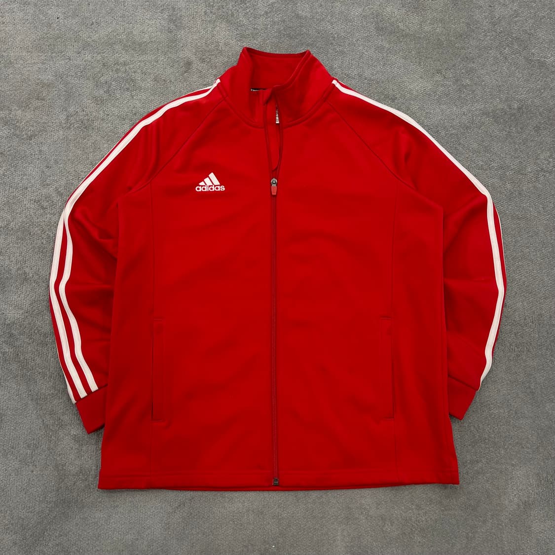 85 아디다스 레드 트랙탑 져지 상품이미지1