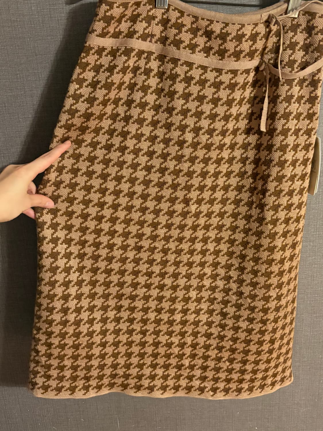 [새상품]edi ENRICODOMANI 하운즈투스 스커트 Japan 상품이미지2