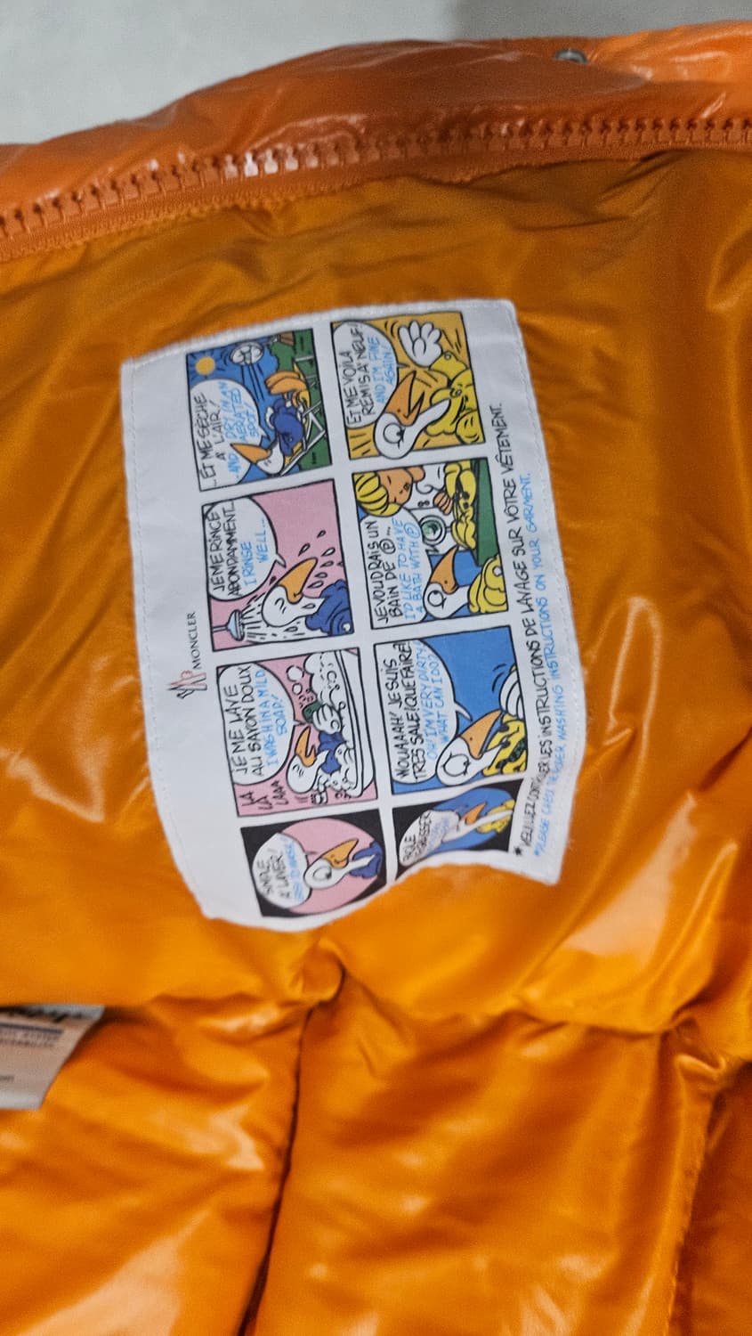 [4] 몽클레어 마야70 오렌지 컬러 패딩 상품이미지4