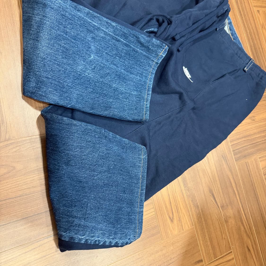 블레스 오버조깅진 네이비 s 상품이미지8