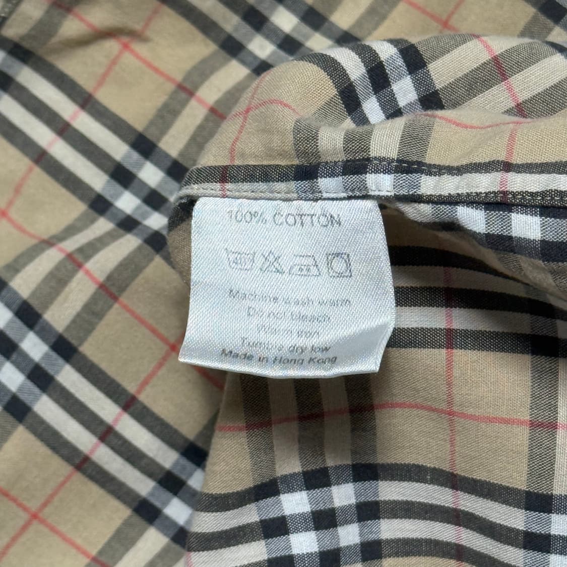 L 버버리 노바체크 반팔셔츠 상품이미지5