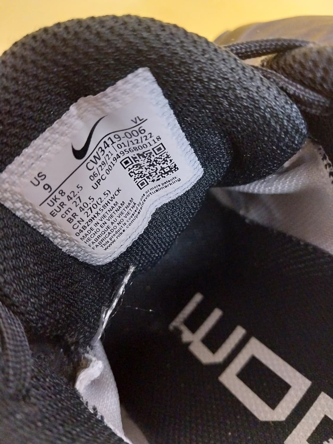 남성 나이키 줌 윈플로 8 런닝화, 운동화 (270) 상품이미지9