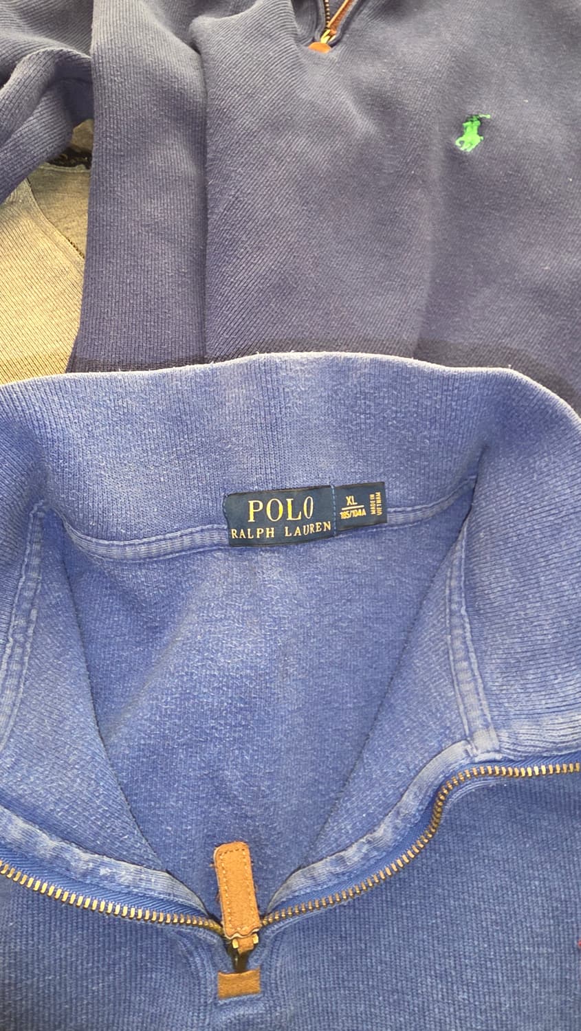 폴로 랄프 로렌 반집업 xl 판매합니다. 상품이미지2